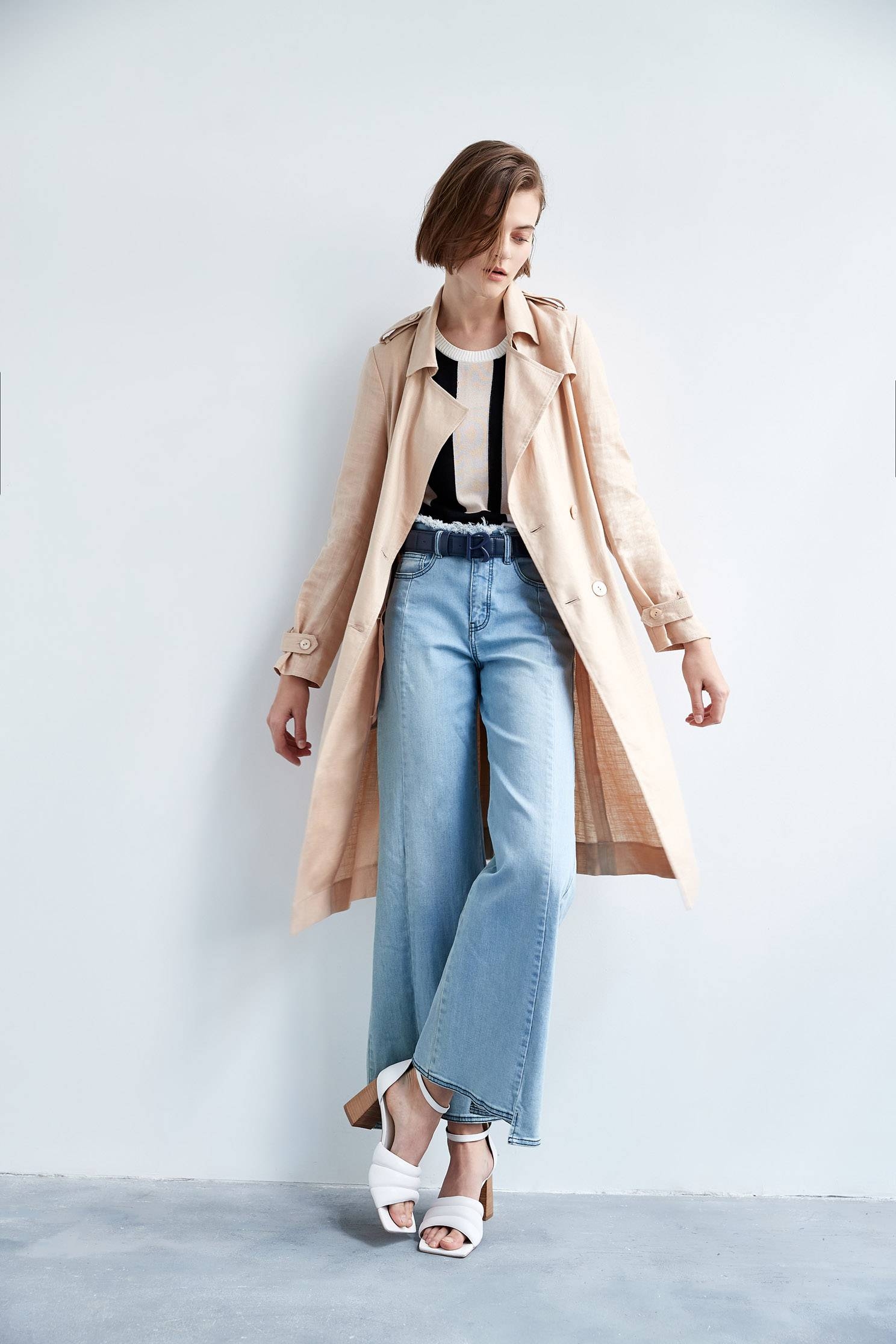 Cotton linen of clarity trench coat,Outfit of the Day,Dress to Impress,Season (AW) Look,Trench coats