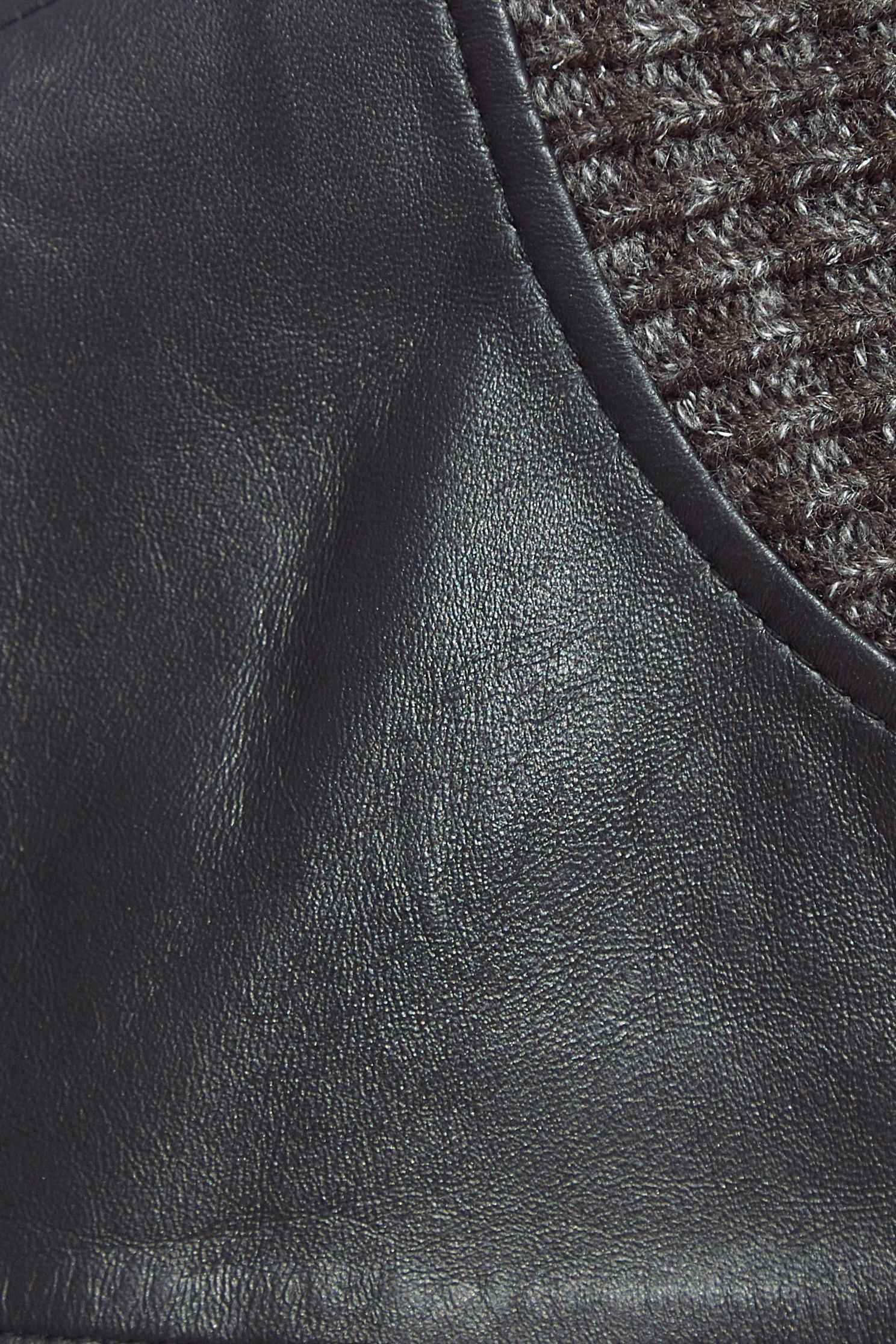 Dark green geometric cut leather coat,Ready for Winter,Outerwear,Lether jackets,Leather,Season (AW) Look,Long sleeve outerwear