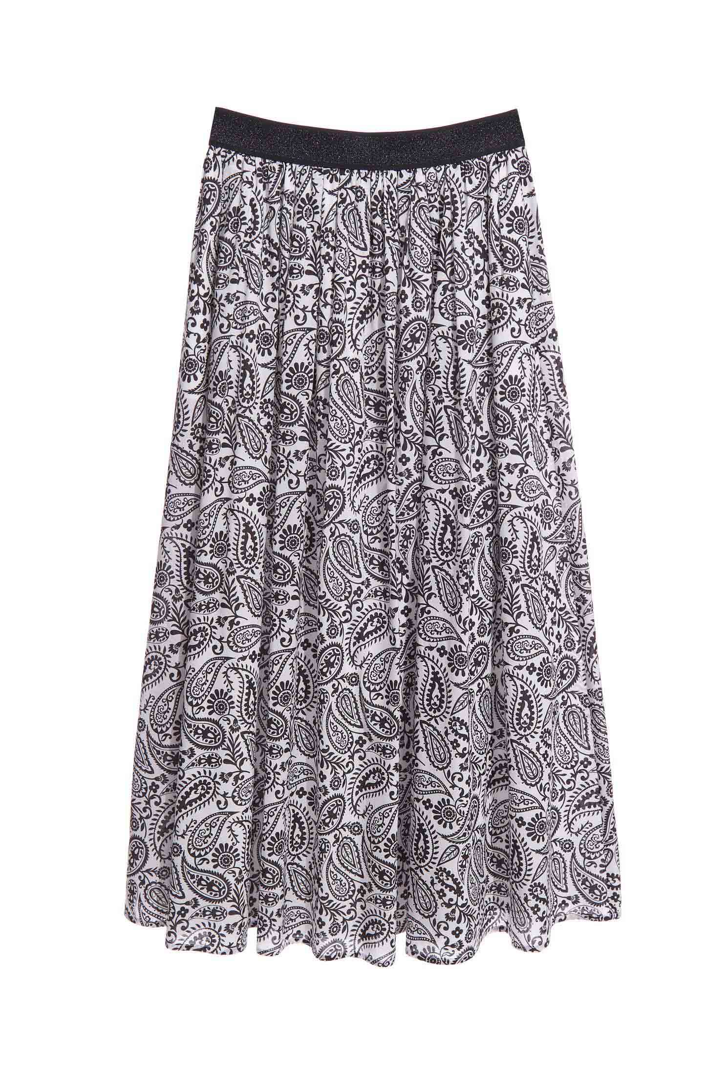 Paramecium floral print long skirt,Season (AW) Look,Midi skirts