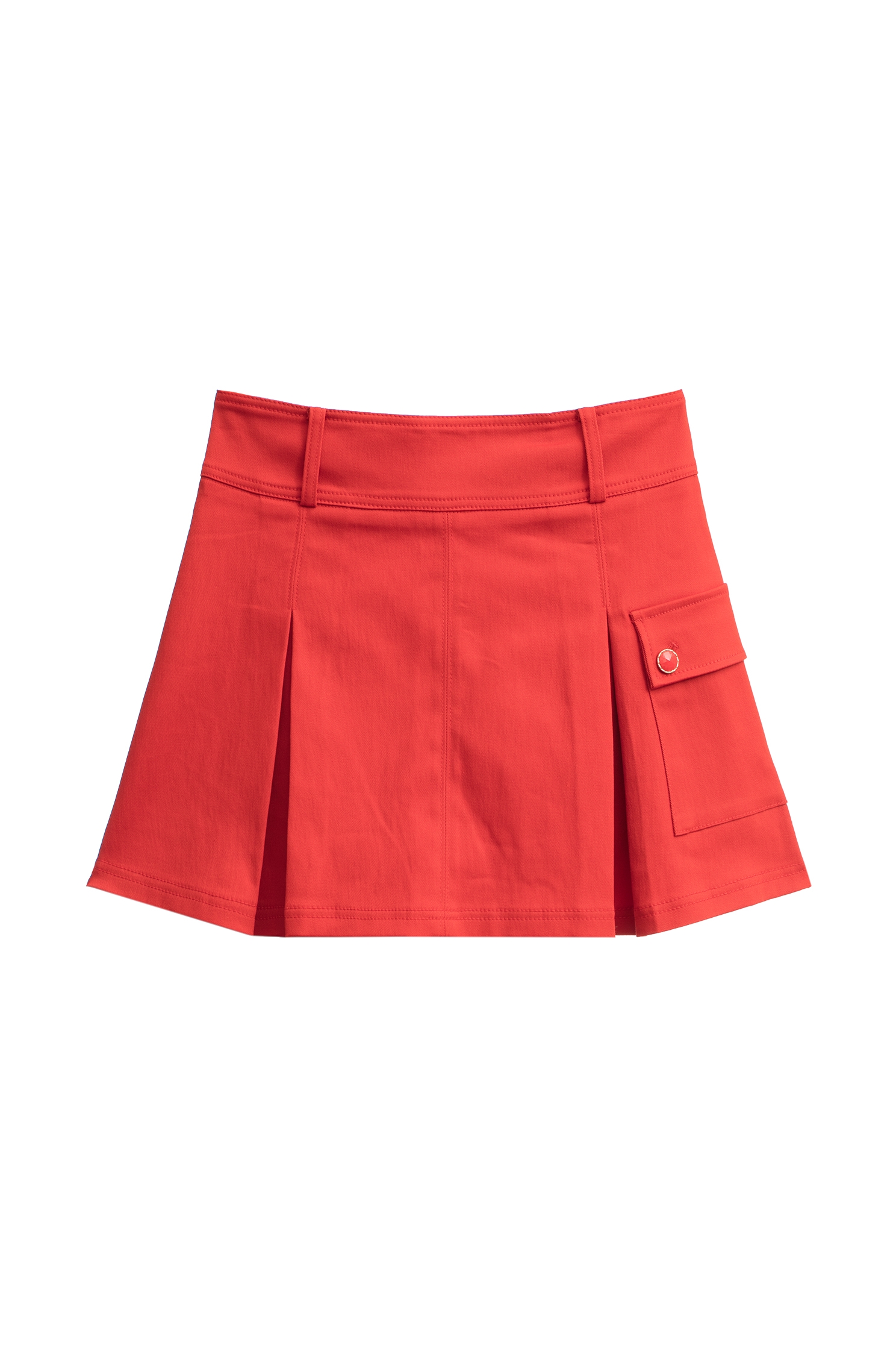 優雅深紅色短裙優雅深紅色短裙,人氣商品,春夏穿搭,短裙,短褲