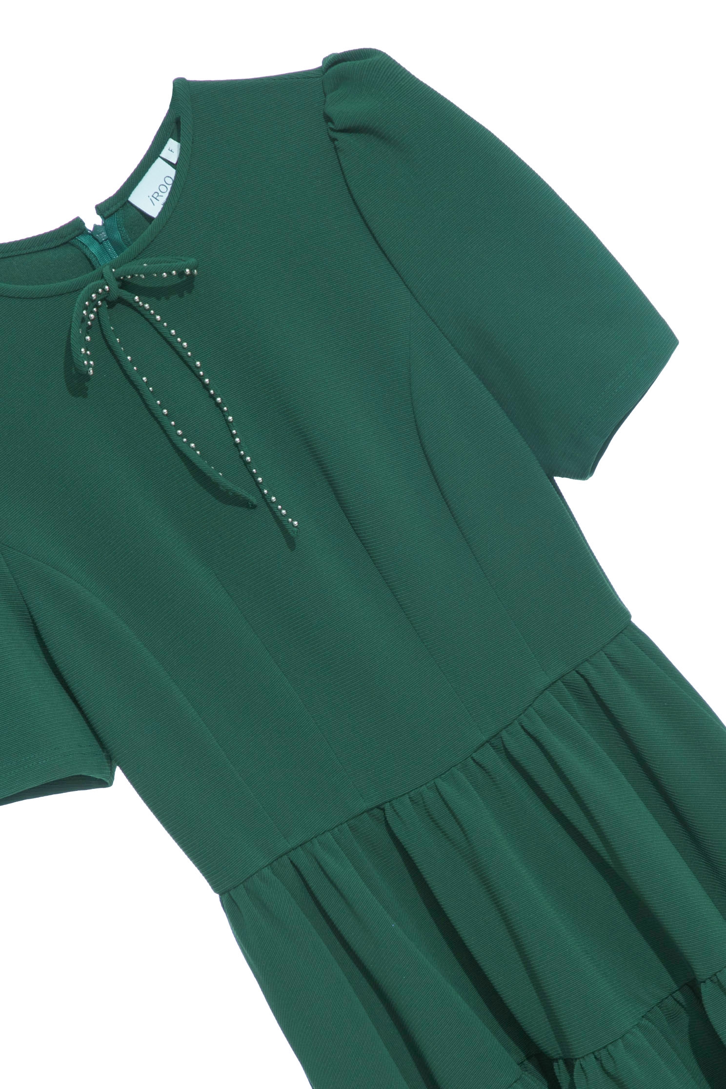 典雅宮廷風銅綠色洋裝典雅宮廷風銅綠色洋裝,一般洋裝,女王風範,春夏穿搭,洋裝週,約會特輯,蝴蝶結