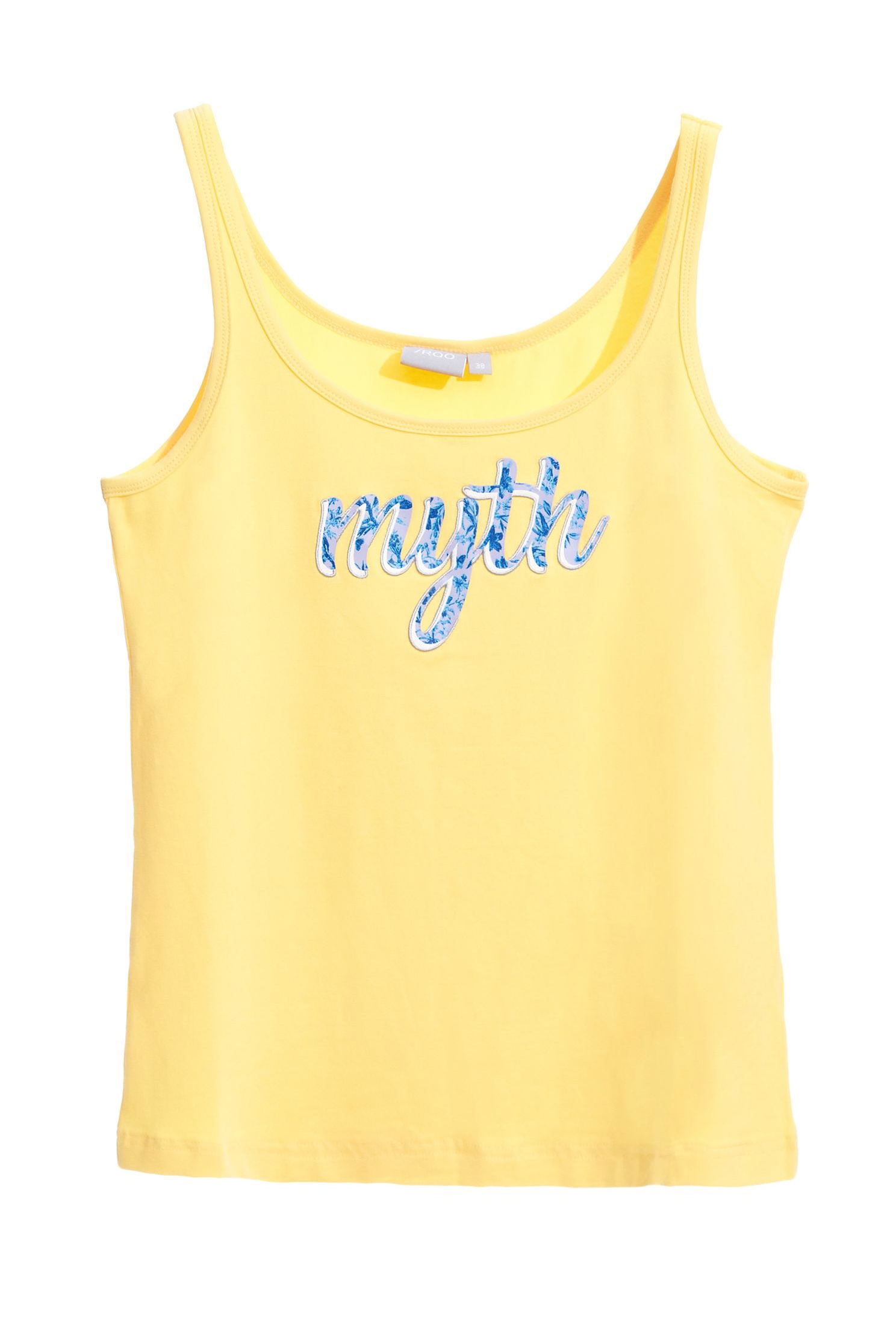 Large U collar vest,T-shirts,Outfit of the Day,Tops,Tops,White tops,White tops,Season (AW) Look,Pink,Cotton,Embroidered,Tops