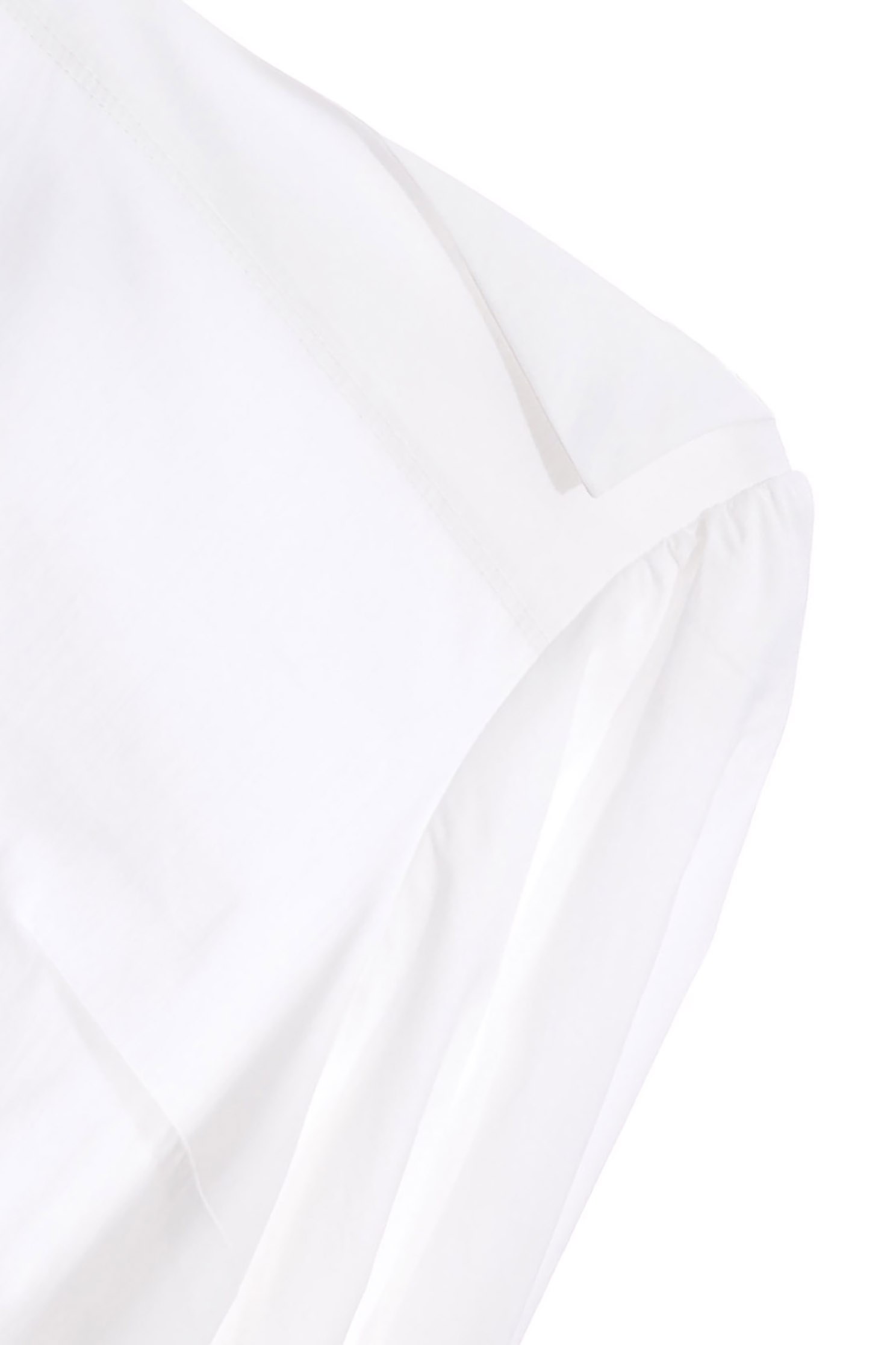 Plain top with reverse sleeves,Tops,Season (SS) Look,White tops,Blouses