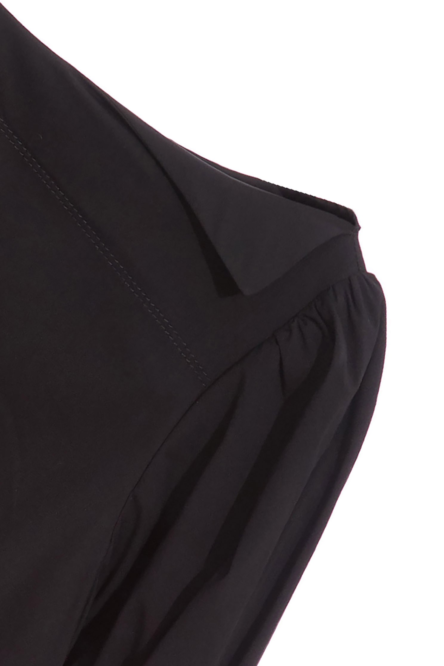 Plain top with reverse sleeves,Tops,Season (SS) Look,White tops,Blouses