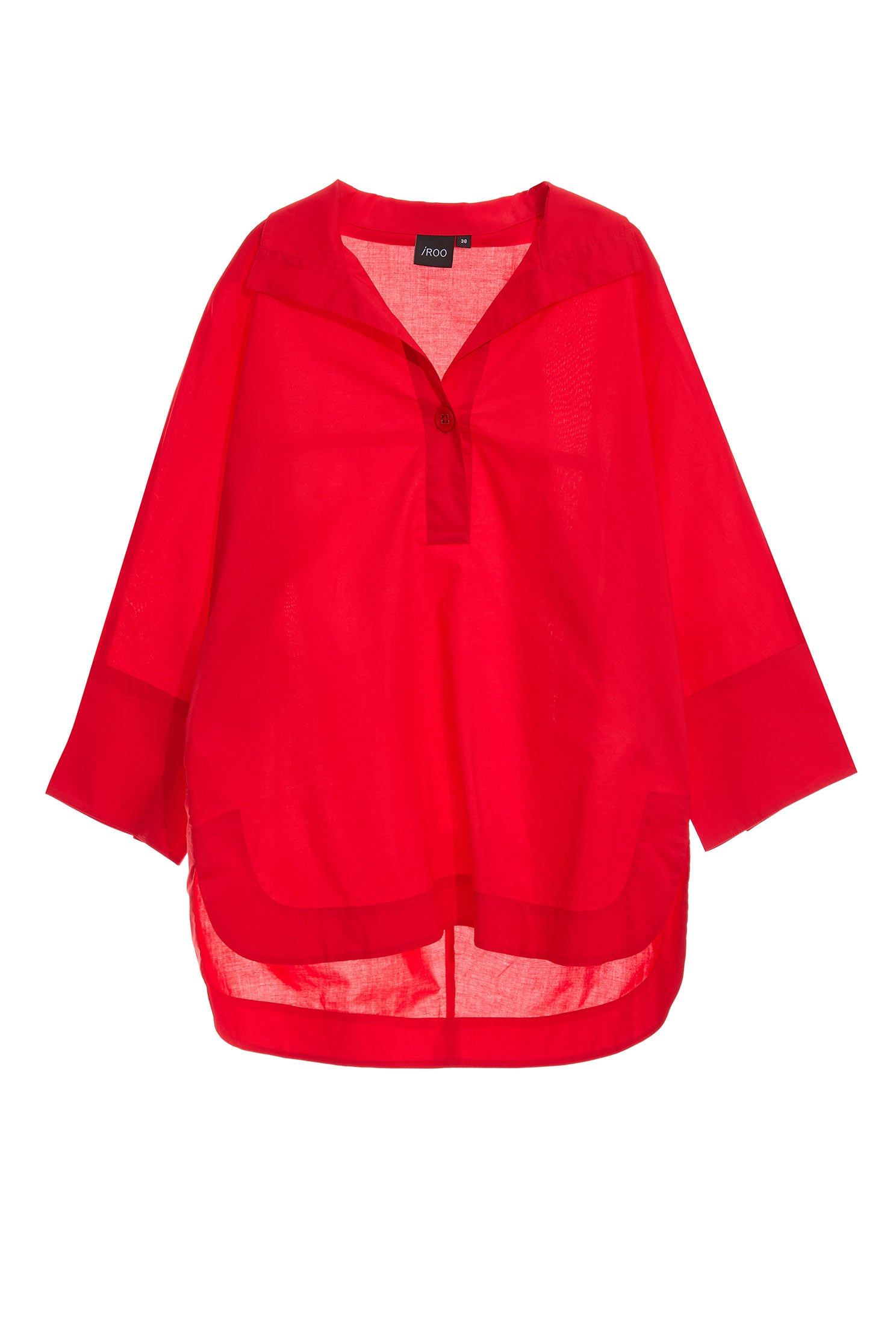 Casual POLO shirt with wide-sleeves,Tops,Season (SS) Look,Blouses