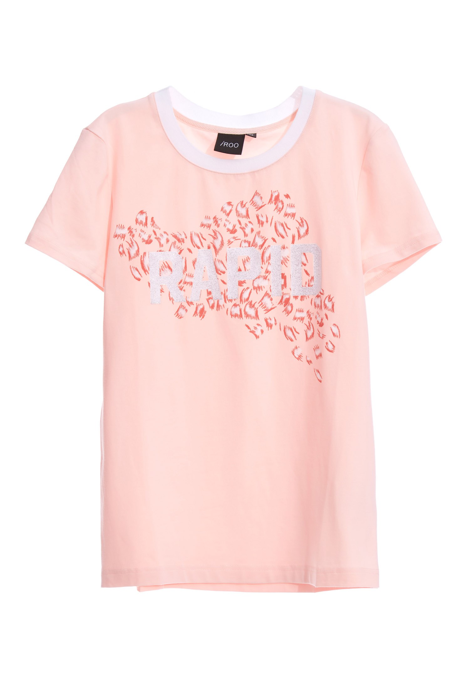 T-shirt with silver text,T-shirts,T-shirts,Online Exclusive,Season (SS) Look