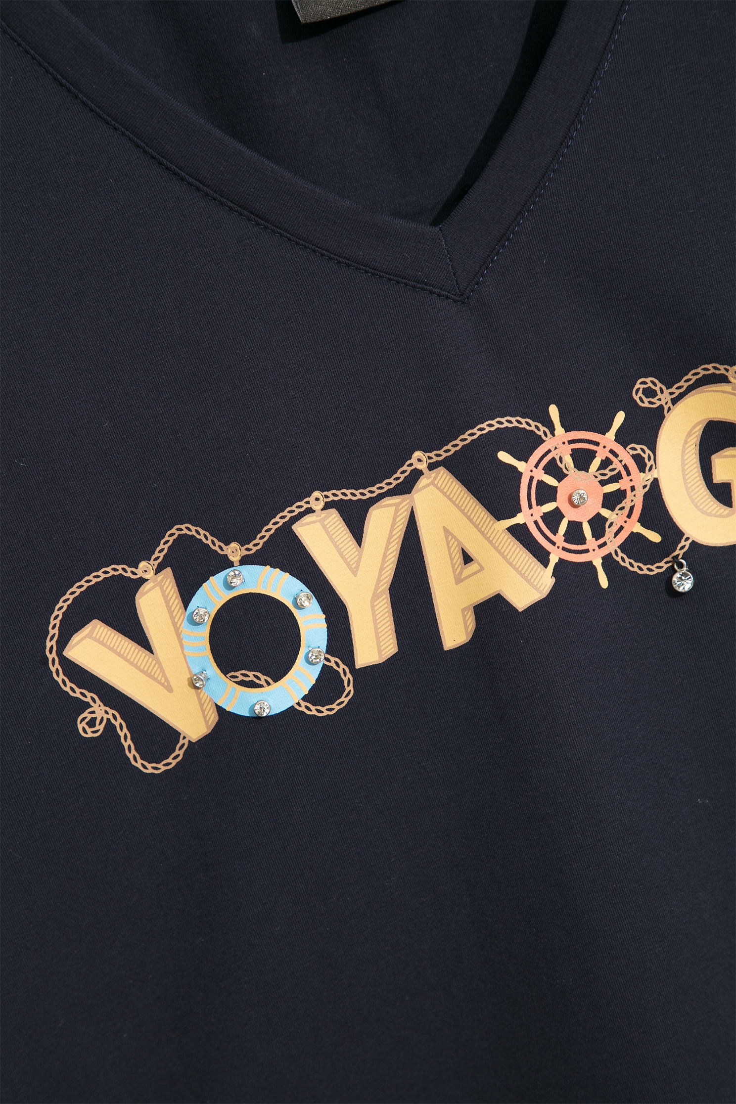 海軍藍童趣英文字母短袖Ｔ海軍藍童趣英文字母短袖Ｔ,T-Shirt,春夏穿搭,純棉