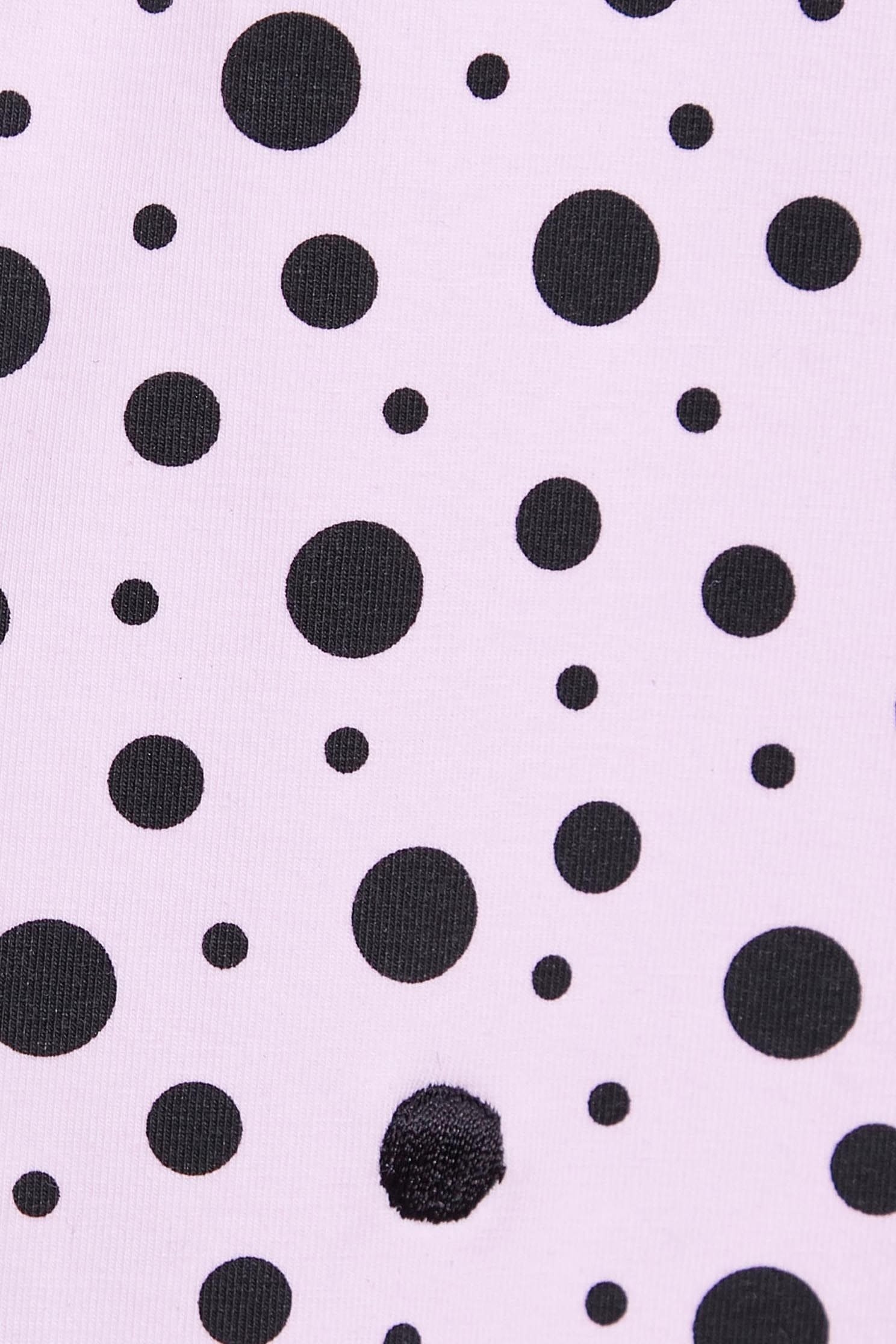Dot print T-shirt,T-shirts,T-shirts,Trends,Season (AW) Look,Pink,Cotton