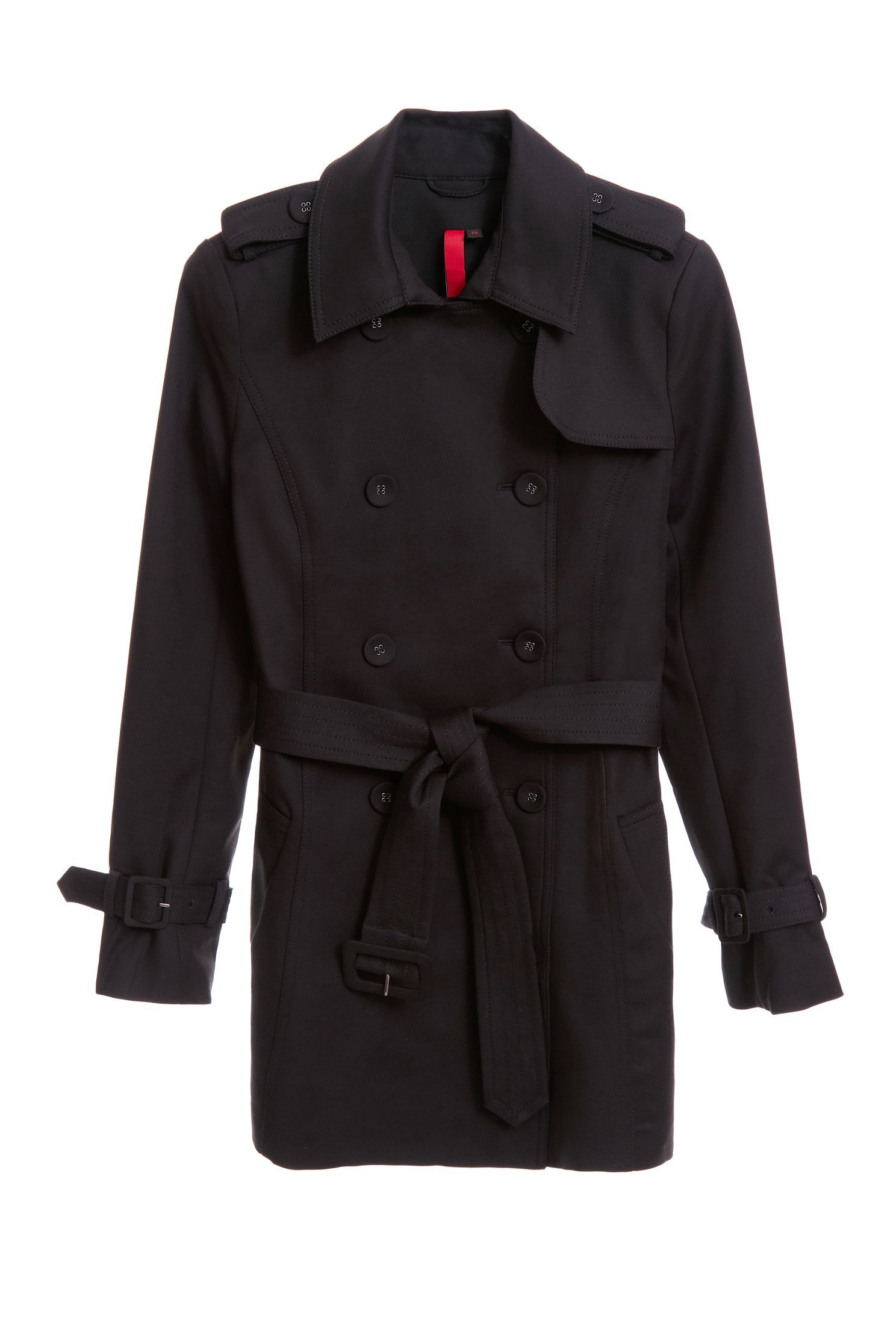 Basic trench coat,Ready for Winter,Outerwear,Season (AW) Look,i Select,Overcoats,Long sleeve outerwear,Trench coats,Black outerwear