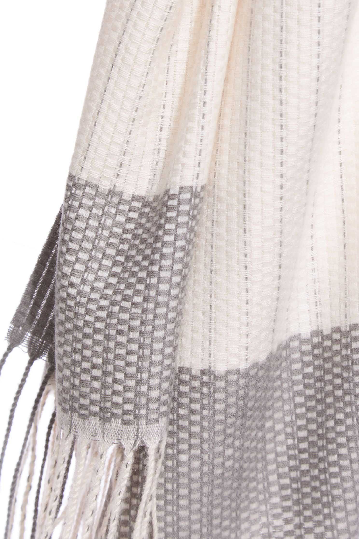 Contrast fringing scarf,Scarves,Season (AW) Look,Pink