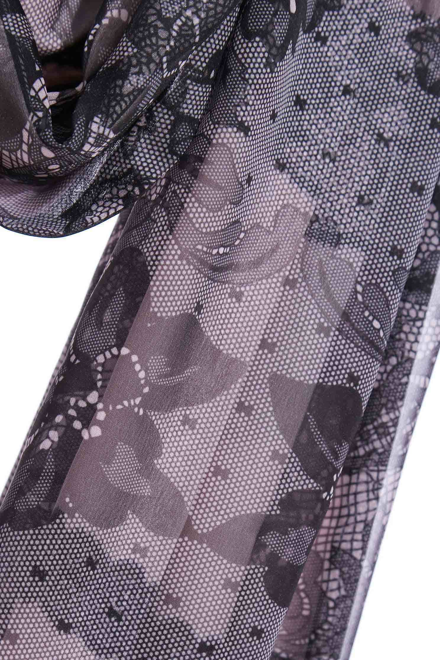 Double lace scarf,Scarves,Season (AW) Look,Lace