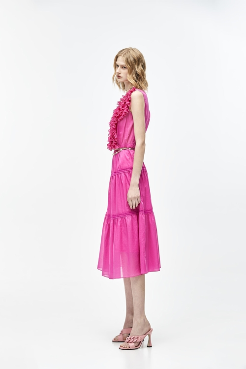 燈籠海棠色禮服洋裝,時髦選品專區