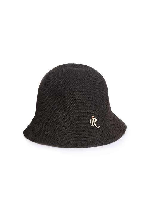 經典R字鐘形帽,帽子