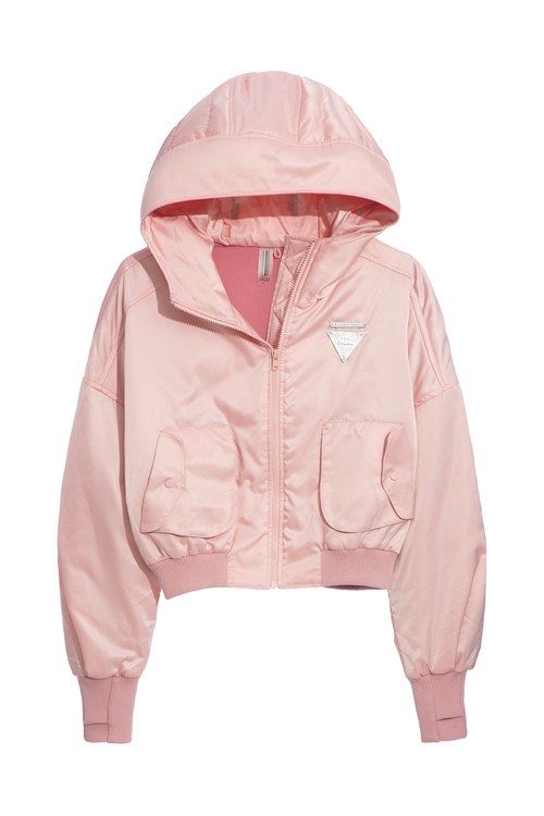 雲朵夾克式外套,粉色的力量
